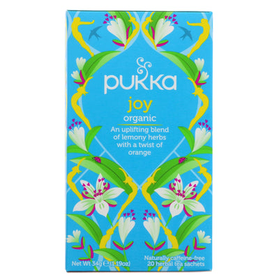 Pukka | Joy - lemony herbs, twist of orange | 20 bags
