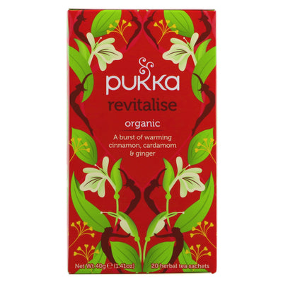Pukka | Revitalising - cinnamon, cardamon, ginger | 20 bags