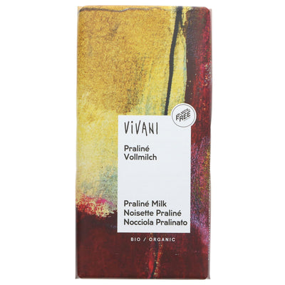 Vivani | Milk Choc & Praline Filling | 100G