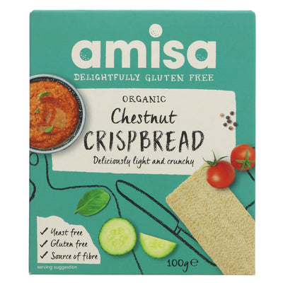 Amisa | Chestnut Crispbread | 100g