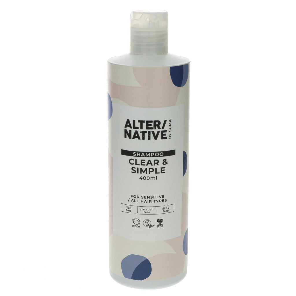 Alter/Native | Shampoo - Clear & Simple - Sensitive/for all hair types | 400ml