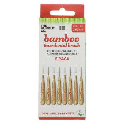 Humble | Interdental Brush Red | 8 PACK
