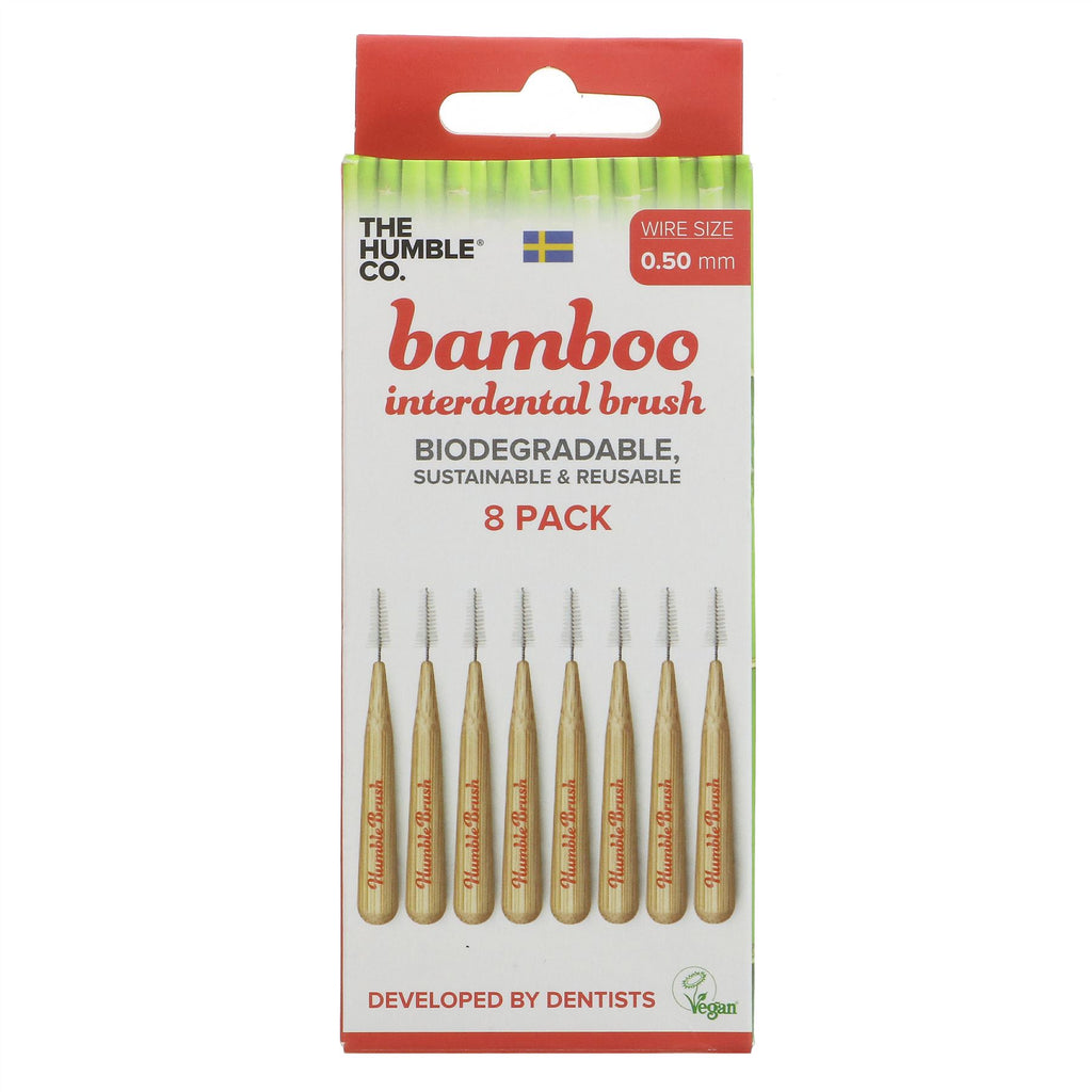 Humble | Interdental Brush Red | 8 PACK
