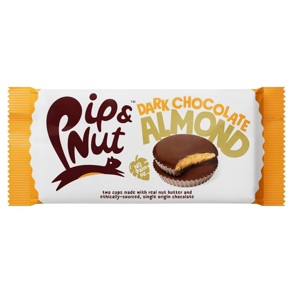 Pip & Nut | Dark Choc Almond Butter Cups | 34g
