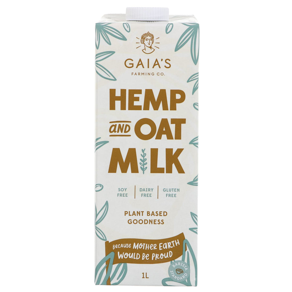 Gaia's Farming Co | Hemp & Oat Barista M*lk | 1l