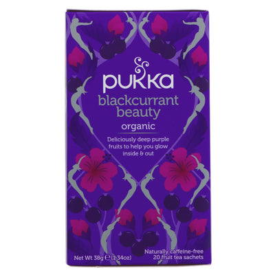 Pukka | Blackcurrant Beauty - Beetroot, Blackcurrant, Fennel | 20 bags