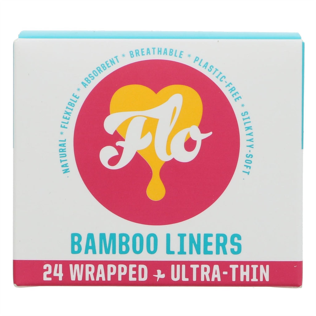 Here We Flo | Bamboo Liners | 24
