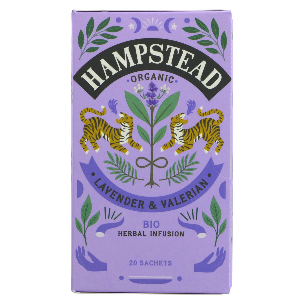 Hampstead Tea | Lavender Valerian - Meditate your spirit | 20 bags