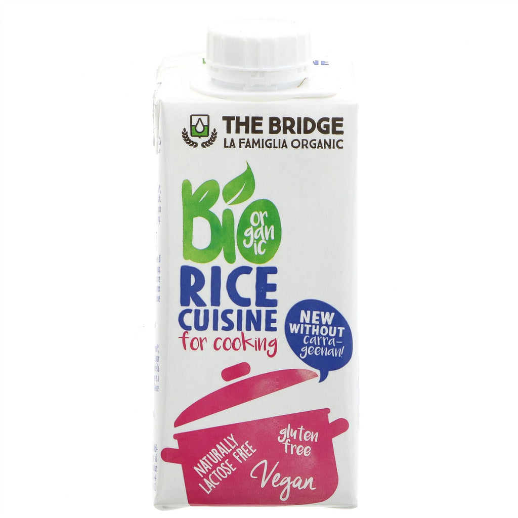 The Bridge | Rice Cream - Organic - non dairy cream | 200ml