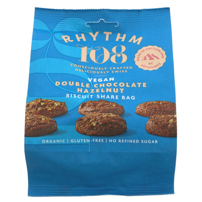 Rhythm 108 | Double Choco Hazelnut Biscuits | 135G