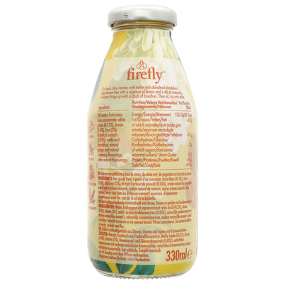 Firefly Natural Drinks, Lemon, Lime & Ginger | Vegan & Refreshing | 330ML