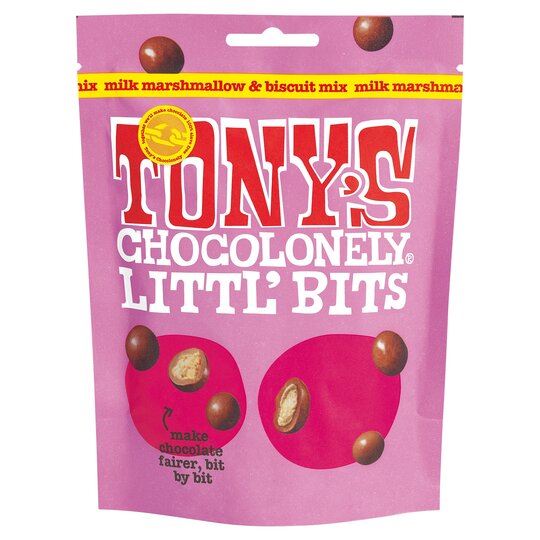 Tony's Chocolonely | Littl'Bits Marshmallow Biscuit | 100g