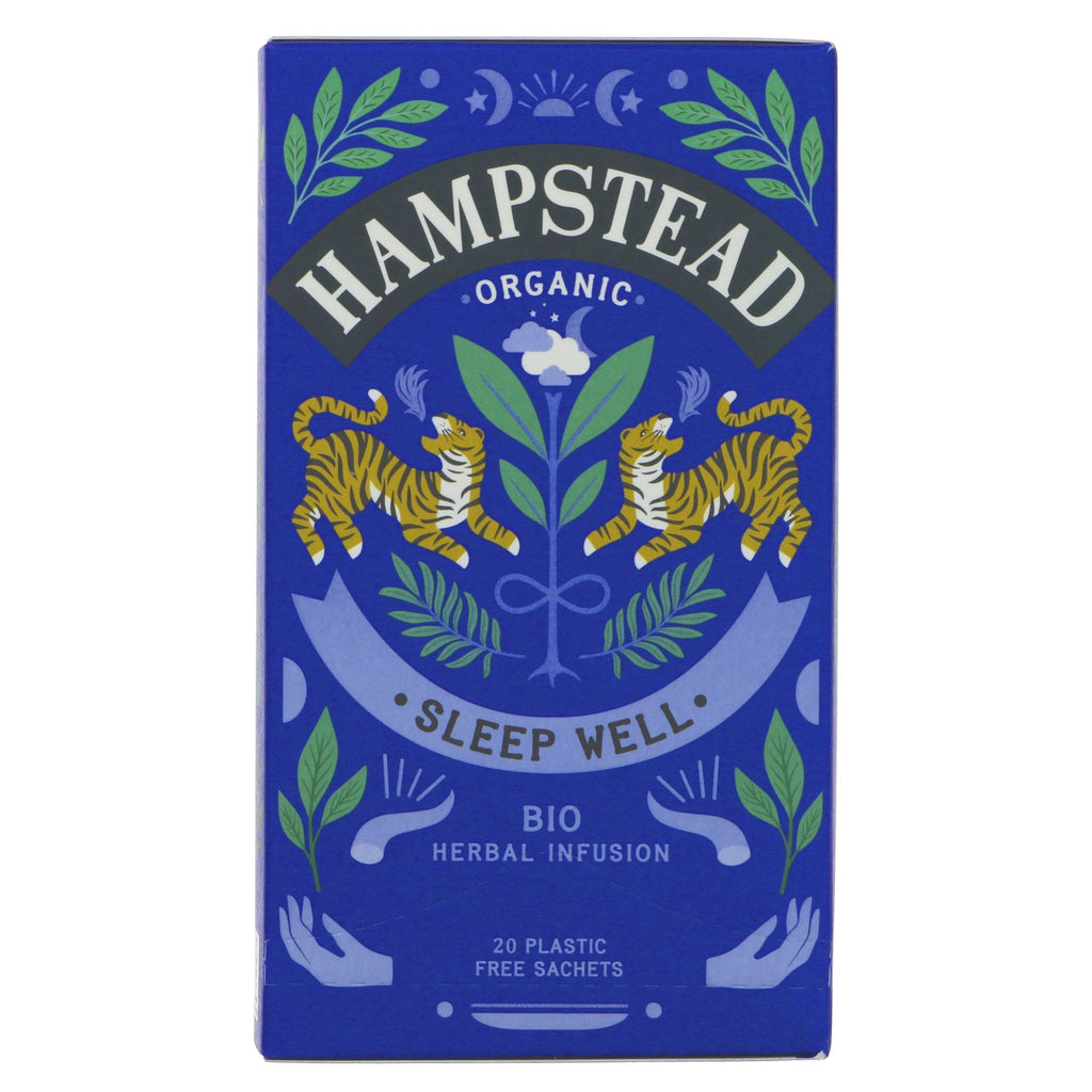 Hampstead Tea | Sleep Well - Rooibos, Camomile, Vanilla | 20 bags
