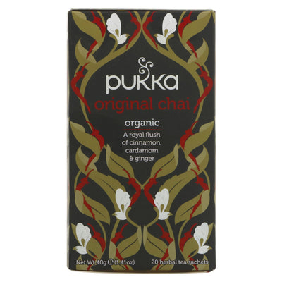 Pukka | Original (Black Spice) Chai - black tea, cinnamon, cardamon | 20 bags