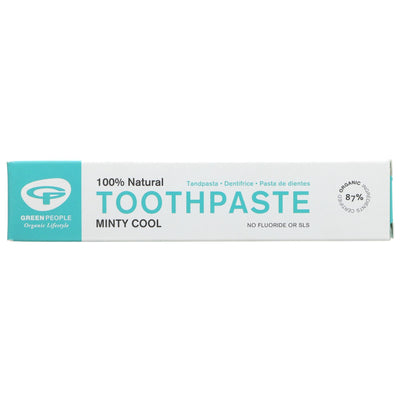 Green People | Toothpaste Minty Cool - Sensitive Gums & Dry Mouths | 50ml