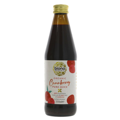 Biona | Cranberry Juice 100% Pure | 330ML