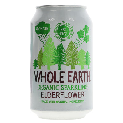 Whole Earth | Sparkling Elderflower - Og | 330ML