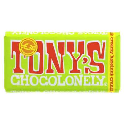 Tony's Chocolonely | Milk Creamy Hazelnut Crunch | 180g