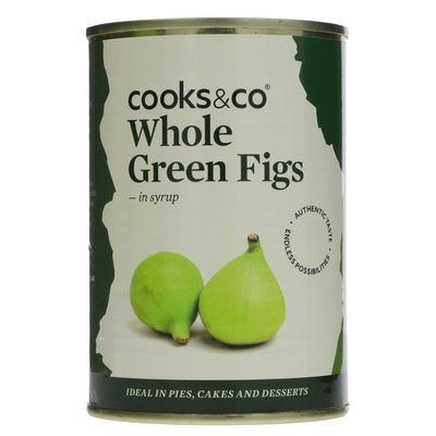 Cooks & Co | Whole Green Figs In Syrup | 410G