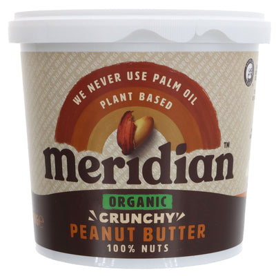 Meridian | Peanut Butter Crunchy-organic | 1KG