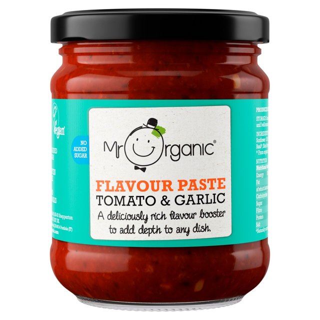 Mr Organic | Tomato & Garlic Flavour Paste | 200g