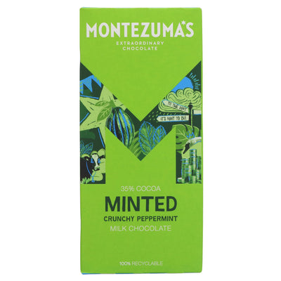 Montezuma's | Minted Milk Chocolate | 90G
