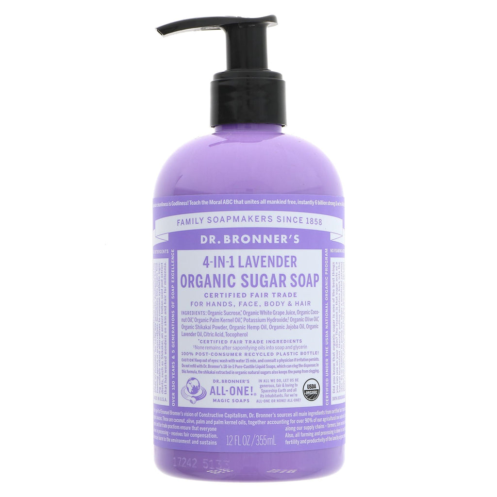 Dr Bronners | Lavender - Pump Soap | 355ml