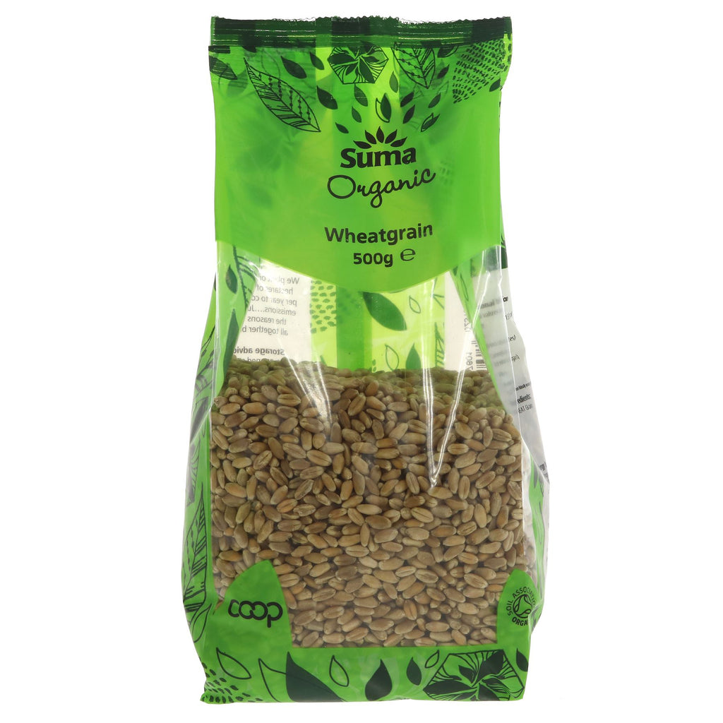 Organic Wheat Grain - Nut-Free & Vegan 500g