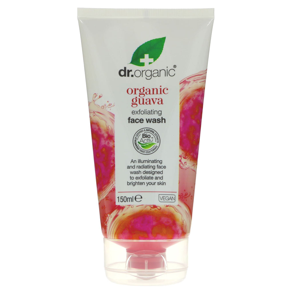 Dr Organic | Guava Exfoliating Face Wash | 150ml