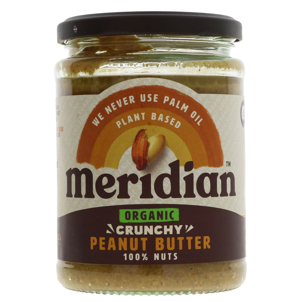 Meridian | Peanut Butter Crunchy Organic | 470g