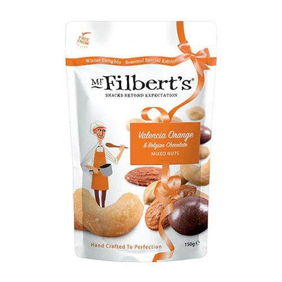 Mr Filberts | Valencia Orange & Belgium Choc | 150g