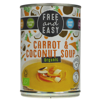 Free & Easy | Carrot & Coconut Soup | 400G