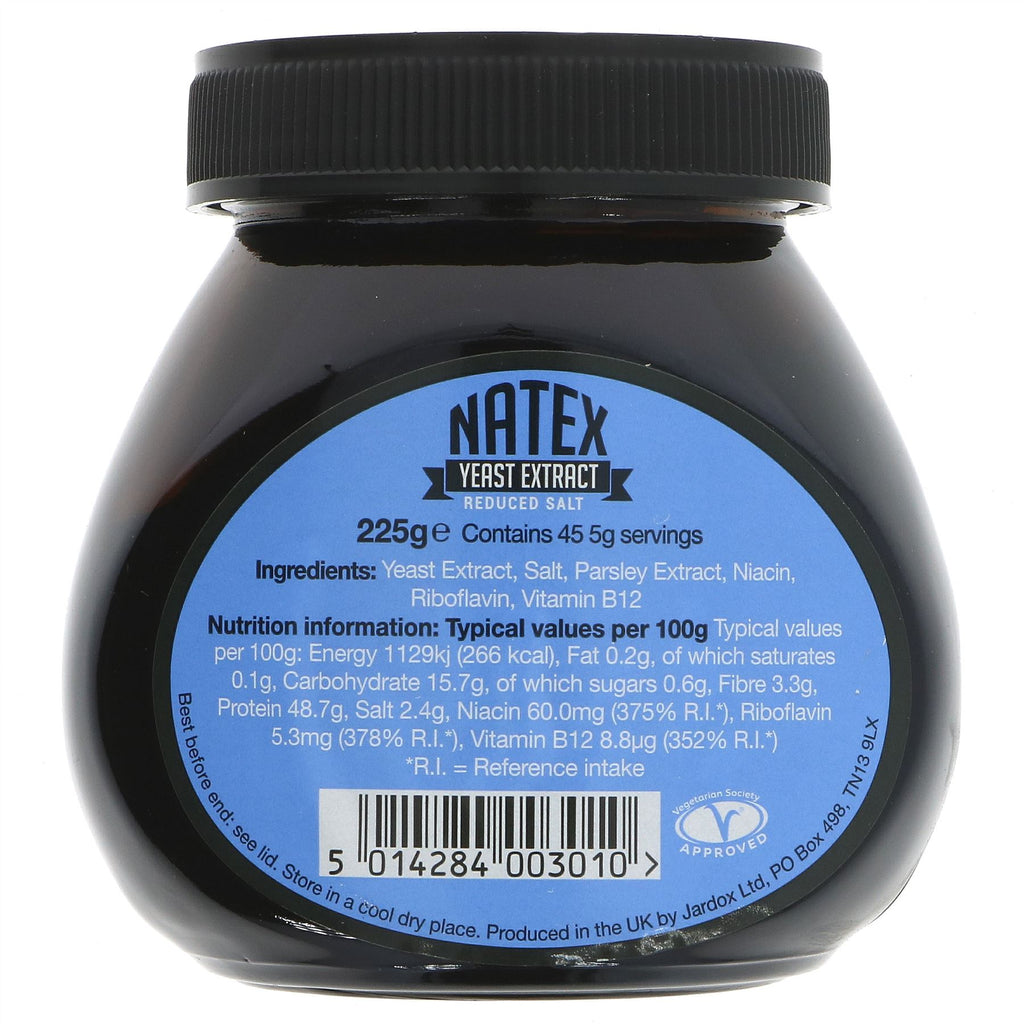 Low salt vegan yeast extract paste - 225G