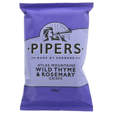 Pipers Crisps | Wild Thyme & Rosemary | 150G
