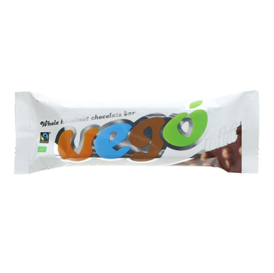 Vego | Mini Whole Hazel Chocolate Bar | 65G