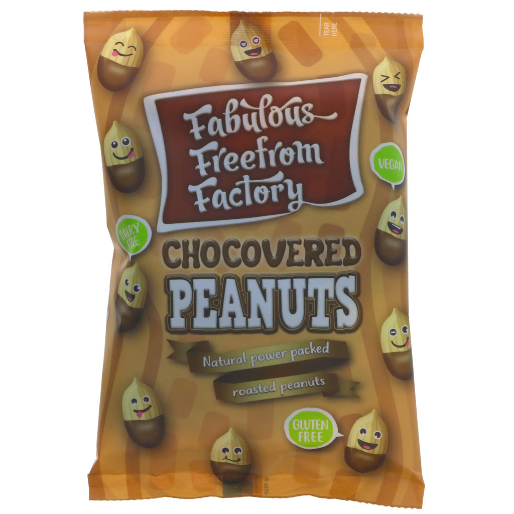 Fabulous Free From Factory | Chocovered Peanuts | 65G