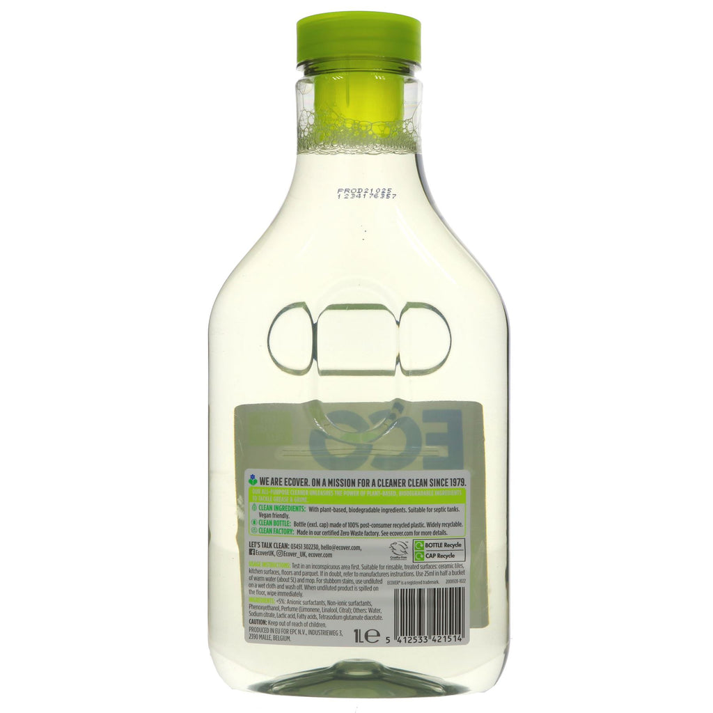 Ecover All-Purpose Cleaner - Plant-Based & Eco-Friendly