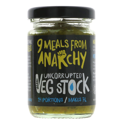 Nine Meals From Anarchy | Real Veg Stock - Original | 105g