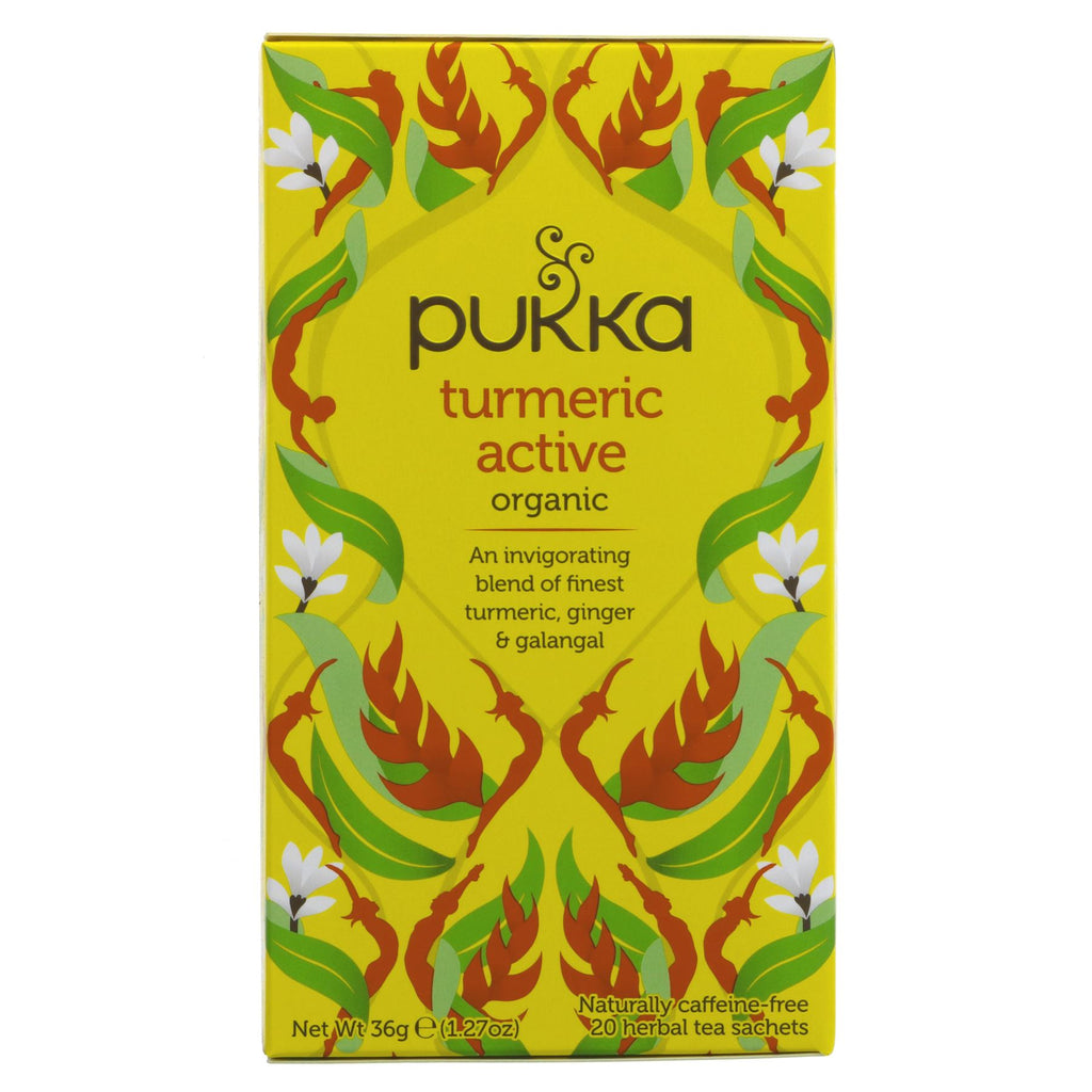 Pukka | Turmeric Active - Turmeric, Ginger & Galangal | 20 bags