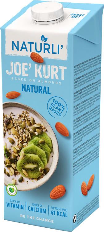 Naturli' | Joe'Kurt - Natural - Pouring Yoghurt | 1l