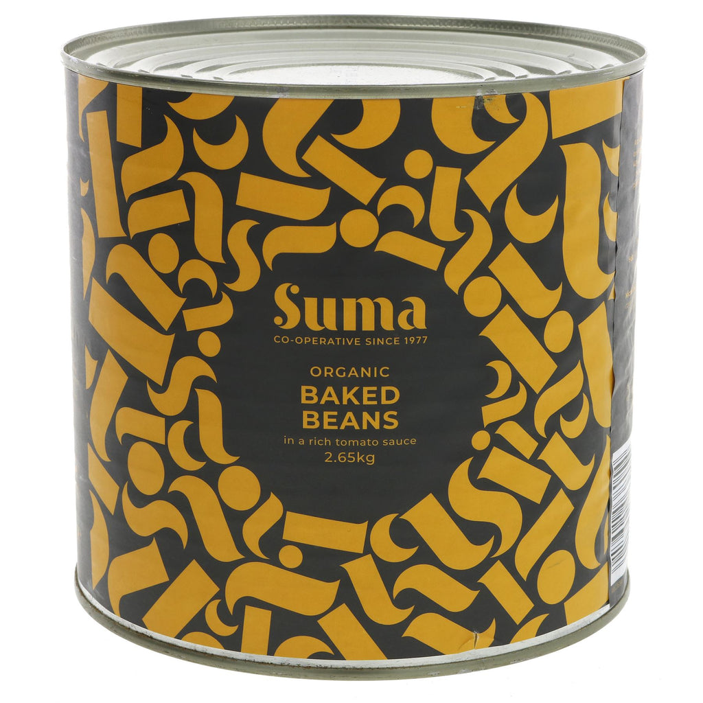Suma | Baked Beans - Organic - Catering Size | 2.65kg