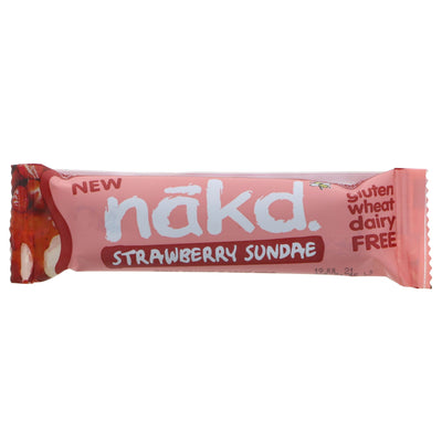 Nakd | Strawberry Sundae Bar | 35G