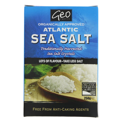 Geo Organics | Atlantic Sea Salt Crystals | 250G