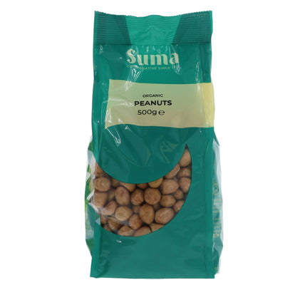 Suma | Peanuts - organic - Peanuts with their skins | 500g