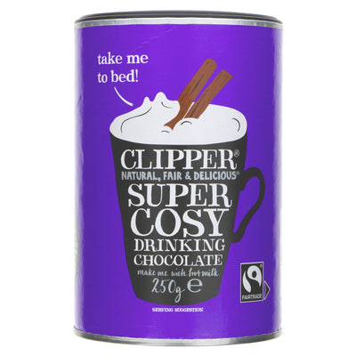 Clipper | Drinking Chocolate Fairtrade | 250G