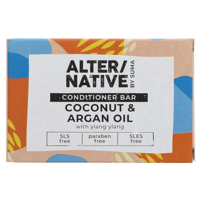 Alter/Native | Hair Conditioner Bar - Coconut - With argan & ylang ylang | 90g
