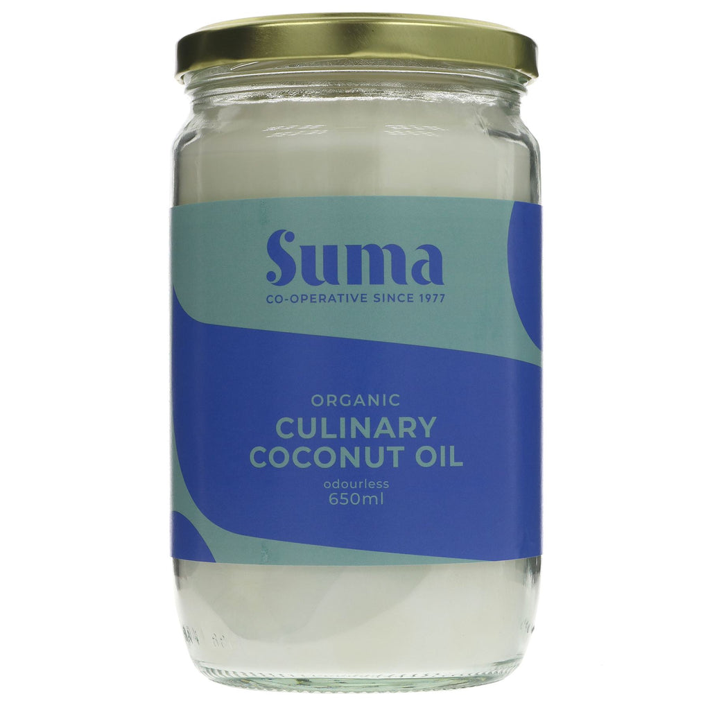 Organic, Odourless Coconut Oil - Perfect for Cooking & Baking | 650ml