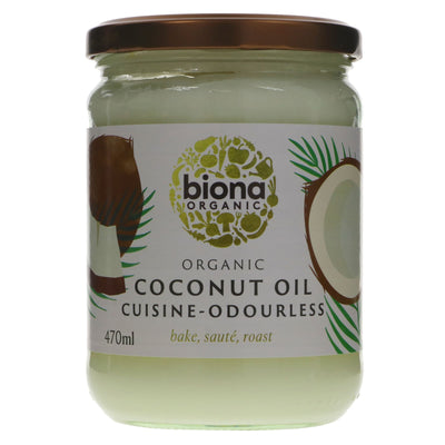 Biona | Mild / Odourless Coconut Oil | 470ML