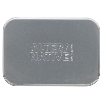 Alter/Native | Travel Soap Tin - Single Size - Al tin with 1 drainage insert | tin