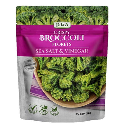 Dj&A | Salt & Vinegar Broccoli Floret | 25g